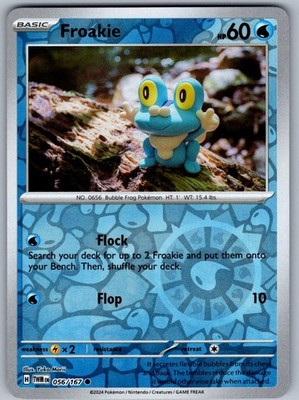 Froakie 056/167 Twilight Masquerade Pokemon Reverse Holo