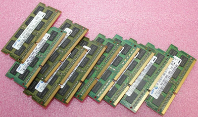 LOT OF 10 Samsung 4GB 2Rx8 PC3-10600S DDr3 Laptop Memory Ram M471B5273DH0-CH9