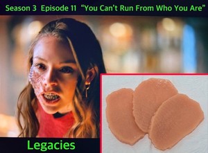 Vampire Diaries Silicone Meat Prop from Legacies Season 3 Episode 11  (Box #584)