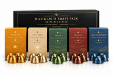 Nespresso Vertuo 60 Pods Mild Light Roast Solelio Voltesso Inizio Ethiopia Mix