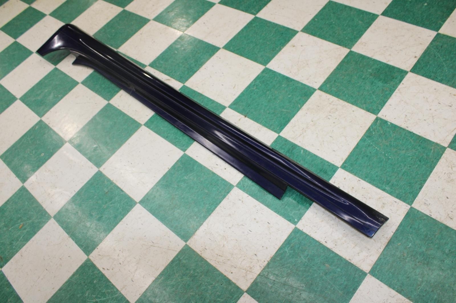14-19 MASERATI GHIBLI *SCUFFS Blue Left LH Driver Side Skirt Rocker Moulding OEM