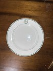 Masonic Lodge Ware 9” Dinner Plate Green Stripe Mayer China F.F. DeBolt — photo 5
