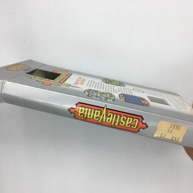NINTENDO - LEERE CastleVania Box mit KONAMI-Prospekt - Retrogaming - Vintage