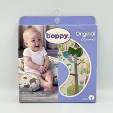 NIP Boppy Original Slipcover Earth Tones Woodland Animals - New Sealed