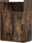 Storage Cabinet w/Sliding Door & 2 Adjustable Shelves Pantry Cabinet Organizer — photo 8
