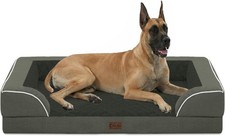 Orthopedic Dog Beds for Extra Large Sized Dogs 53x42 Inch, XXL Waterproof Egg...