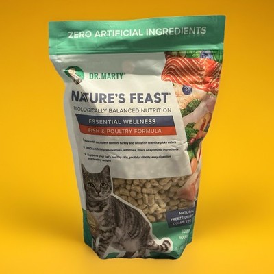 Authentic Dr. Marty Nature's Feast Essential Wellness Cat Food