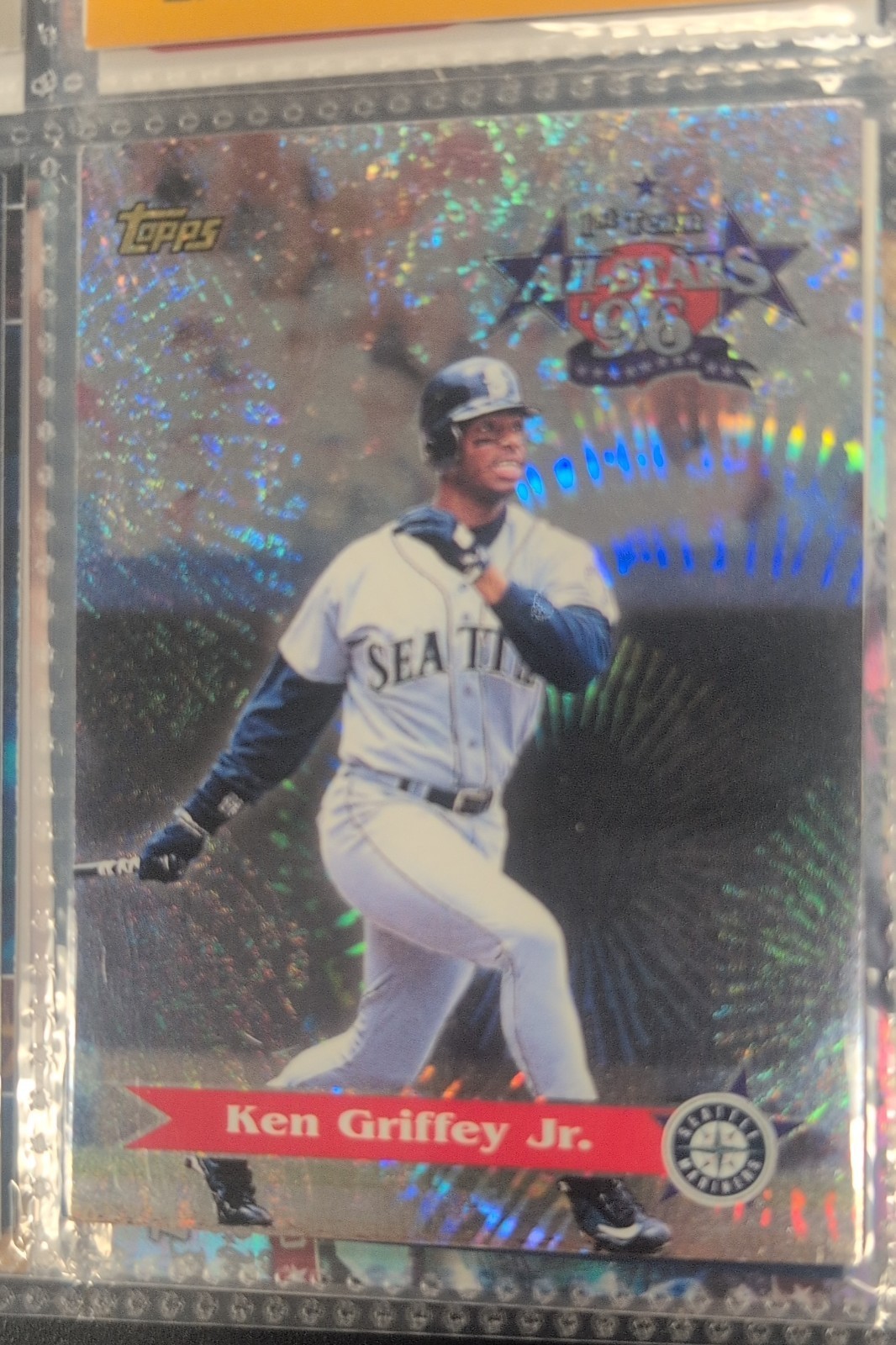 1997 Topps - All-Stars Ken Griffey Jr, Kenny Lofton, Tony Phillips #AS13
