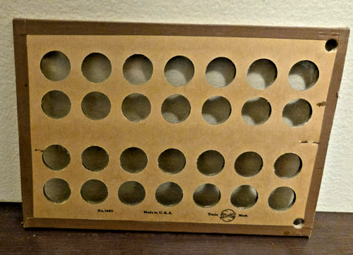 Meghrig Coin Board No. 1450 - Empty - U.S. Cents