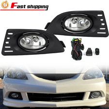 Front Fog Lights Wwiring Switch Bulbs Set Fit 2005 2006 2007 Acura Rsx Jdm