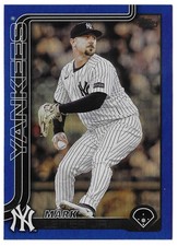 Mark Leiter Jr. - 2025 Topps Update - Blue Rainbow Foil /150 - Yankees (RC)