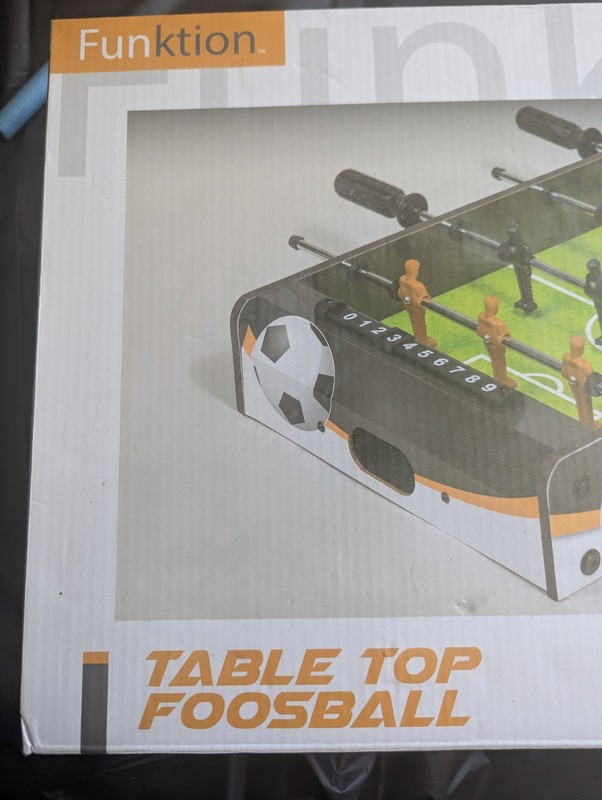 Funktion Table Top Foosball Game Table - Tabletop Foosball