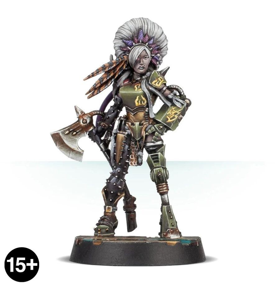 Warhammer 40K Necromunda Belladonna Bounty Hunter Pro Painted Commission