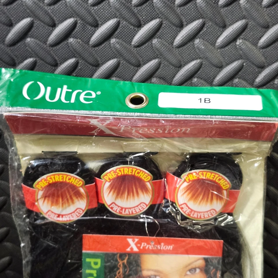 Outre синтетическая предварительно растянутая ультра оплетка - XPRESSION 3 X 52 дюйма цвет 1 черный - Изображение 2 из 4