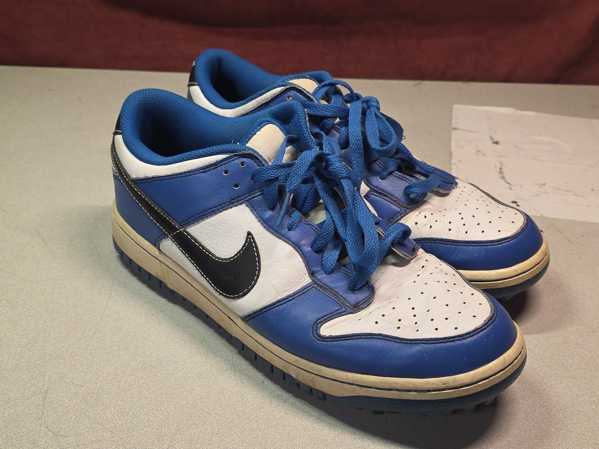 Nike Dunk NG Golf Shoe White/Blue /Black Size 10 2/8/12 | eBay