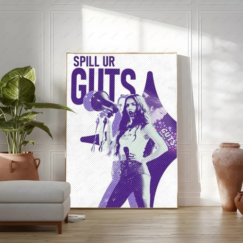 Olivia Rodrigo Guts Album Poster Wall Art Print Sticky Waterproof Decor - Picture 28 of 40