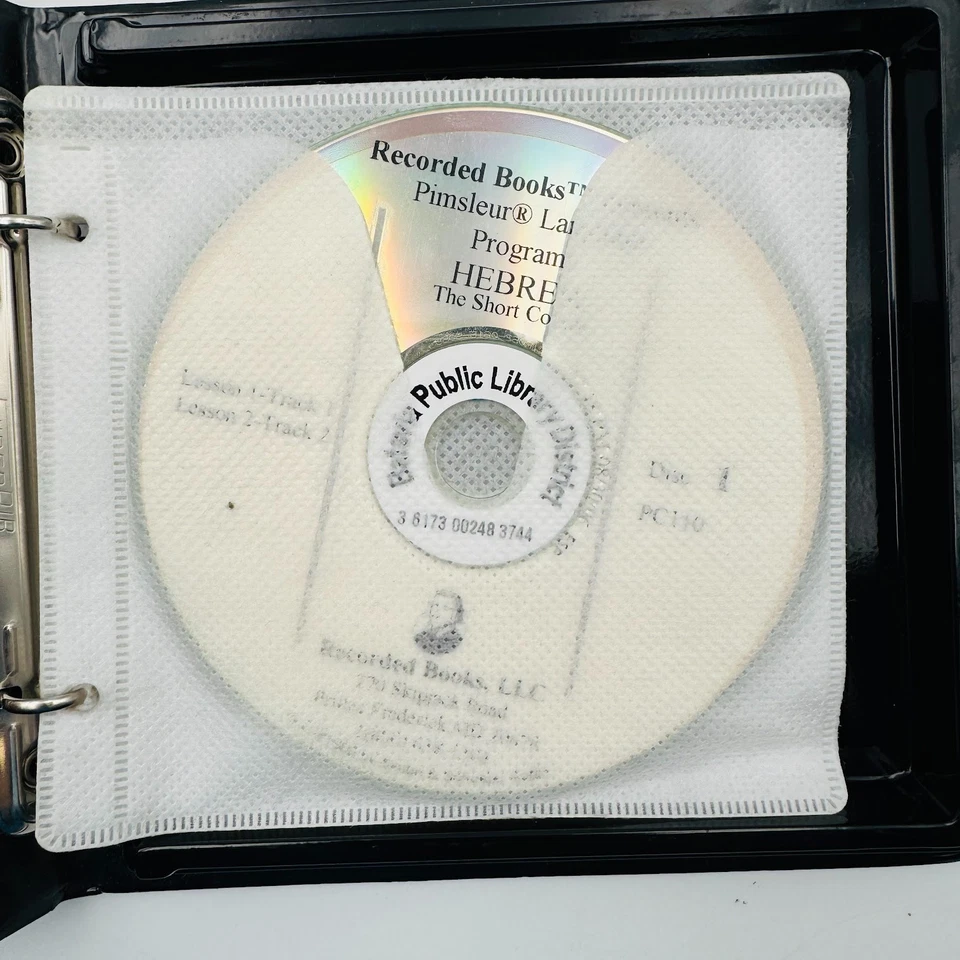 Hebrew : The Short Course by Pimsleur Language Program 5 CD Easy to Learn - Image 3 of 4