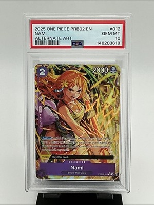 とナミR パラレル PRB02-012【PSA10】THE BEST vol.2 ナミ R パラレル PRB02-012【PSA10】THE BEST vol.2 - メルカリ