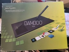Wacom Bamboo Pen CTL-470K Graphics Tablet with Stylus – USB, PC/Mac Compatible