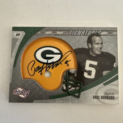 2006 Upper Deck Sweet Spot Paul Hornung Auto SSS-PH On Card Auto HOF Packers