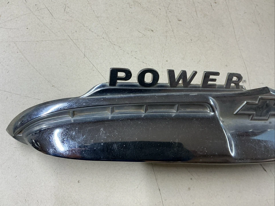 Chevrolet Deluxe Styleline 1951 1952 maletero "Power Glide" emblema mango #3695666 Foto 3 de 4