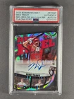 2023 Bowman's Best Reel to Reel Mike Trout 50/50 Lava Refractor PSA Auth Auto 10