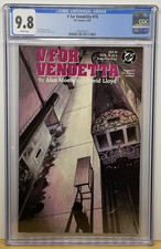 V For Vendetta 10 1989 CGC 9.8 NM/M Alan Moore David Lloyd serie HBO in arrivo