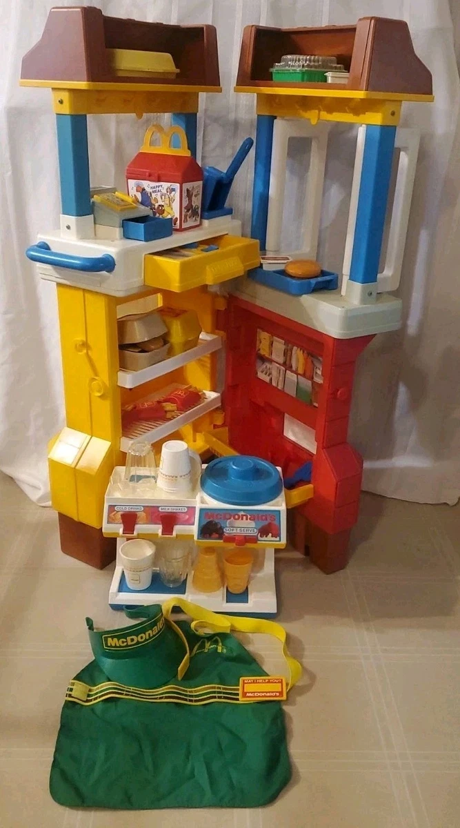 マクドナルド　ビンテージ　フィッシャープライス　ごっこ遊び　チャンキーピープル Mcdonalds Drive Thru In other Fisher-Price Preschool Toys (1963