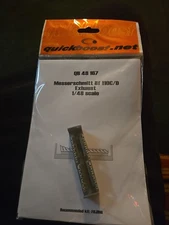 QBT48167 1:48 Quickboost Messerschmitt Bf 110C/D Exhaust (FUJ kit) #48167