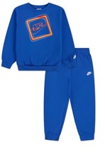 Nike Boys' Sportswear Glow with Me Lightweight Crew Top and Pants, 2-Piece Set