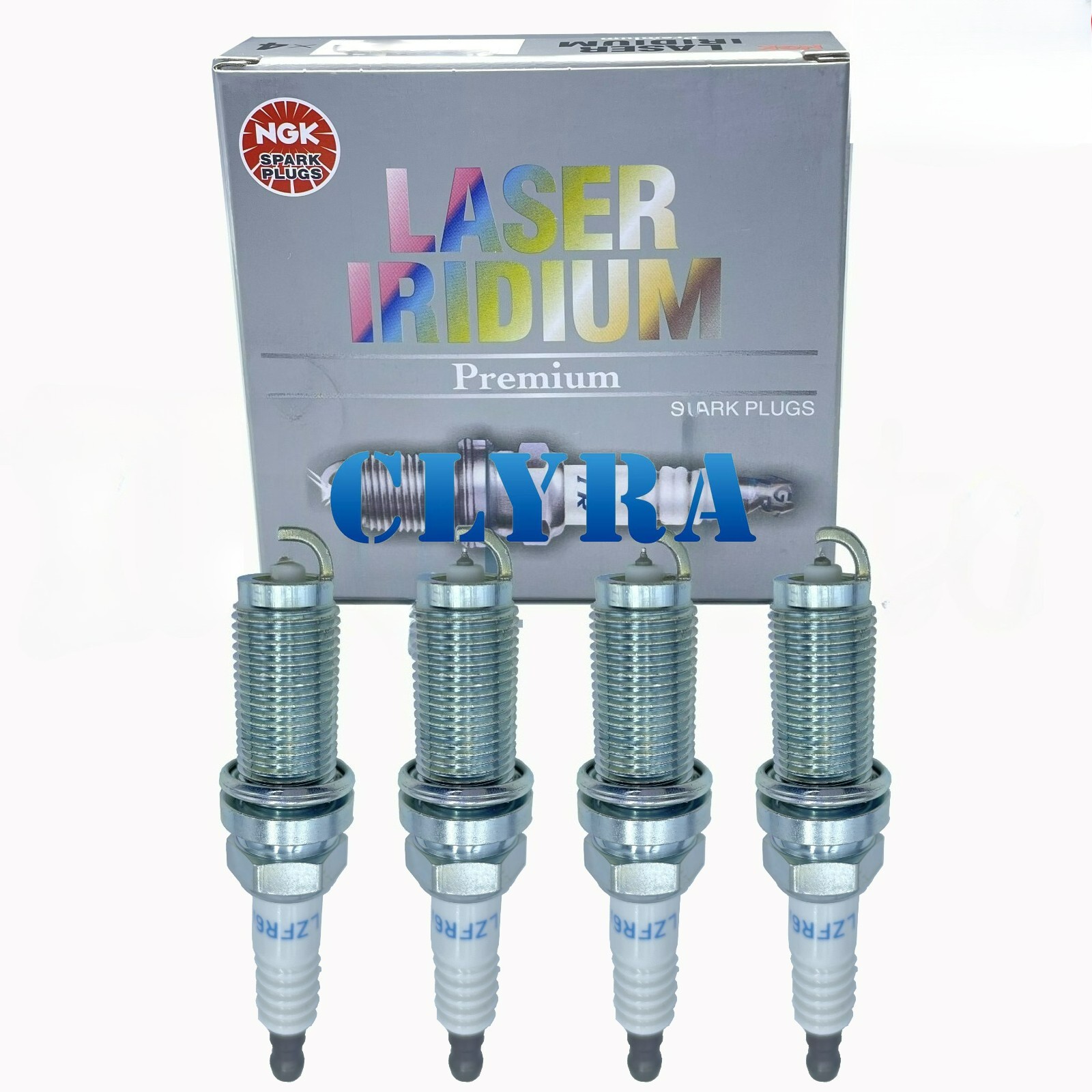 Spark Plug-Laser Iridium NGK LZFR6AI 3656 Set of 4 Pcs