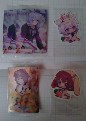 Hololive Wafer Choco Crunch Nekoma Okayu Inugami Korone