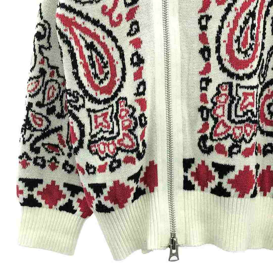 Sacai Sakai 2022 SS Bandana Knit Blouson Pattern Jacquard 2 Sacai Sakai 2022 SS Bandana Knit Blouson Pattern Jacquard 2