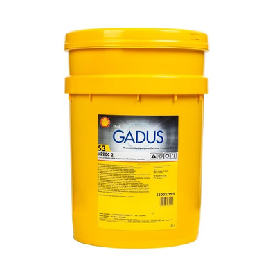 #ad SHELL GADUS S3 V220C 2 PREMIUM MULTIPURPOSE EXTREME PRESSURE GREASE 35lb bucket $289.95