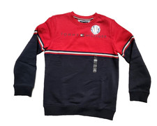 Tommy Hilfiger Boys Pullover Soft Fleece Crewneck Sweatshirt Size Large