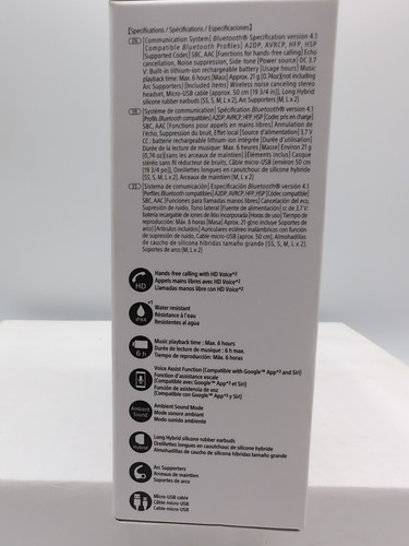 Sony Sports WI-SP600N Wireless Bluetooth Noise Cancelling Kopfhörer - Bild 7 von 7