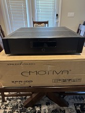 Emotiva Xpa100 Gen2 250w Highcurrent Monoblock Amplifier Emotiva Xpa100 Gen2 250w Highcurrent Monoblock Amplifier