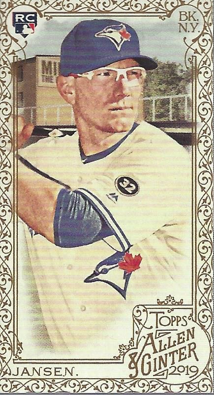 2019 Topps Allen and Ginter Mini Gold Border #69 Danny Jansen - BB