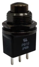 1pc MULTICOMP PRO 'MP-PB10-CBB2QE-4 Pb Sw, Spdt, 1A, 120Vac/38Vdc, Panel, T