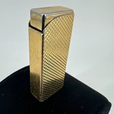 Lighter Cigar VTG FLAMEX CALAIS IV Gold Tone Electronic Gas Butane Pipe UNTESTED