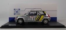 Solid Renault 5 GT Turbo #17 Oreille Rally Tour De Corse 1989 1/18 S1810005