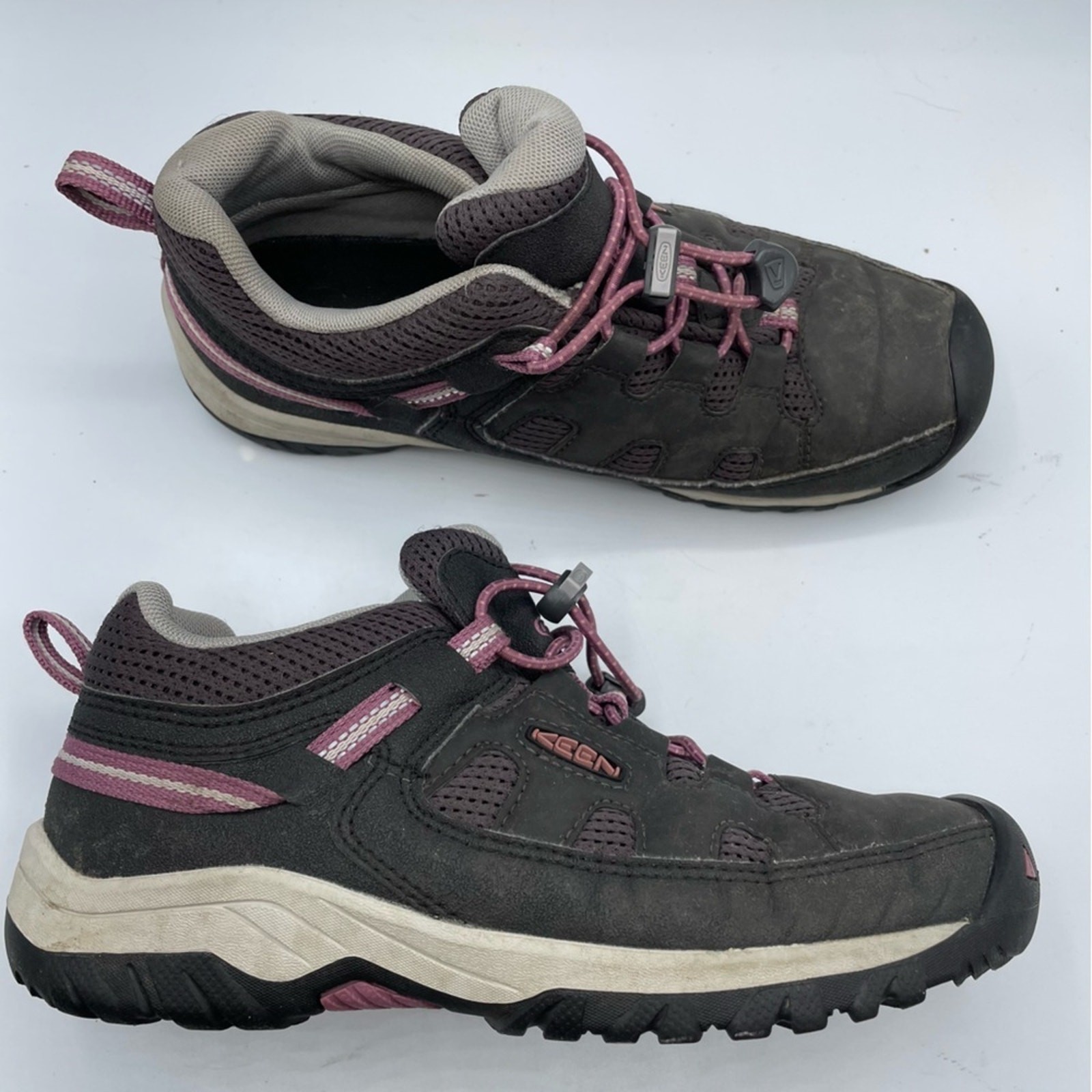 Scarpe da trekking outdoor Keen grigie e viola donna 36 sneakers comode basse