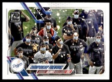 2021 Topps Championship Fireworks Los Angeles Dodgers #490