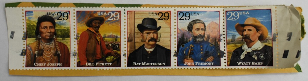 WILLIAMEST サインポスター 2869g - 1994 29c Legends of the West: Bill Pickett - Mystic