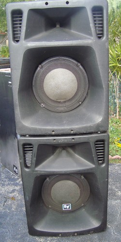 Pair Of EV Electro-Voice Sx500 15 inch 
