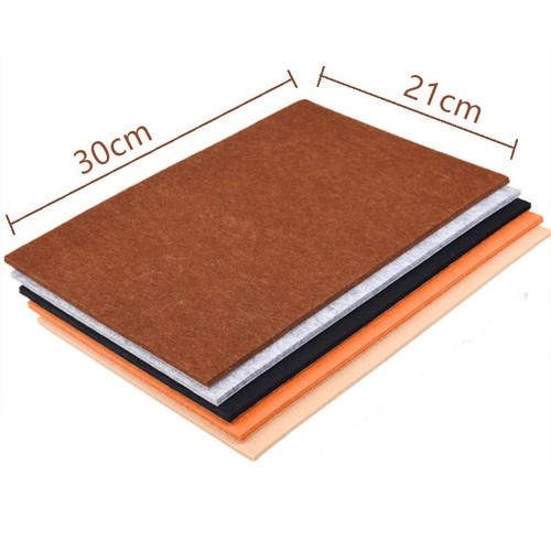 5Pcs Self Adhesive A4 Size Felt Fabric Sheet Protector Pad DIY Material Home - Picture 1 of 17