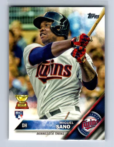2016 Topps   Miguel Sano RC #78 Minnesota Twins
