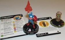 CAPTAIN AMERICA 071 GAUNTLET Avengers Black Panther Illuminati HeroClix Chase