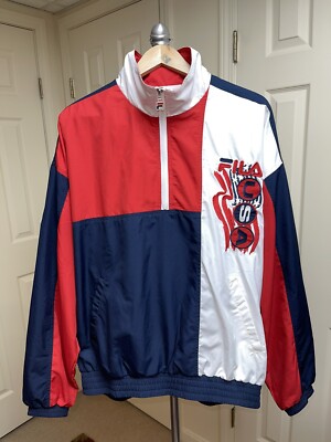 Windbreaker Veste Fila Vintage Homme Vintage FILA Men's USA