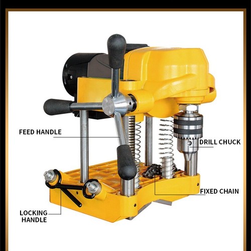 Drilling Machine For Fire Pipes JK150 Electric Galvanized Steel Pipe Opener - Picture 5 of 6